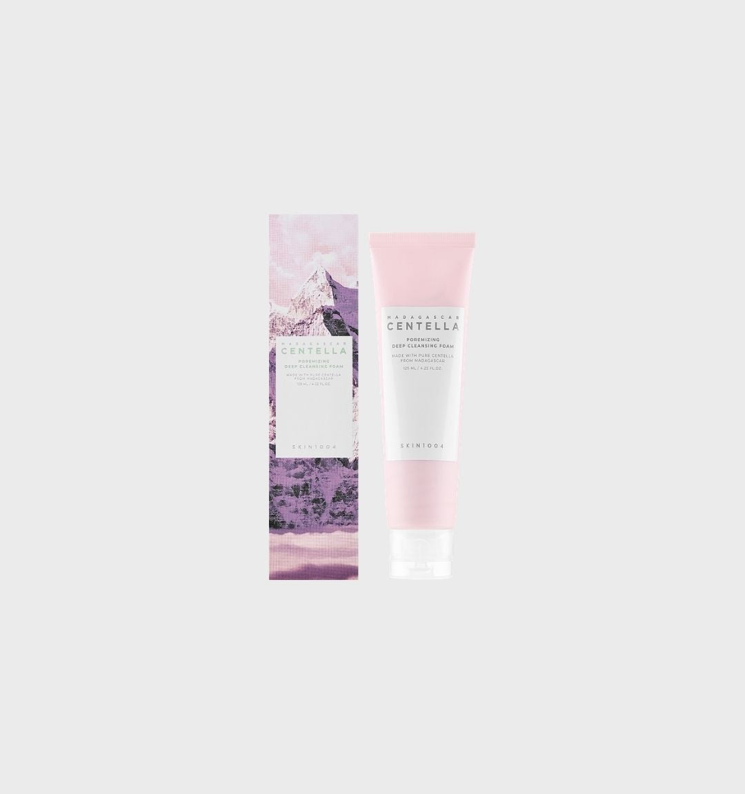 MADAGASCAR CENTELLA POREMIZING DEEP CLEANSING FOAM 125ML